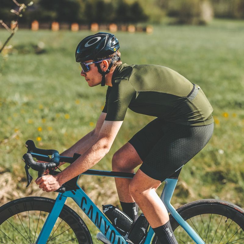 Koszulka rowerowa męska Quest Adventure riffle green 2