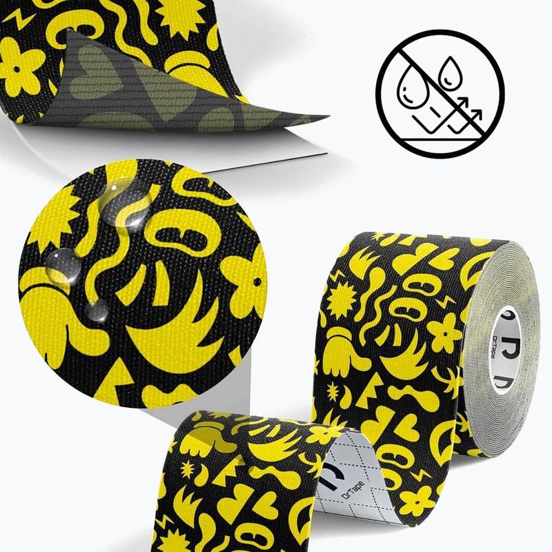 Taśma do kinesiotapingu DrTape Kinesiology Tape cartoon 3