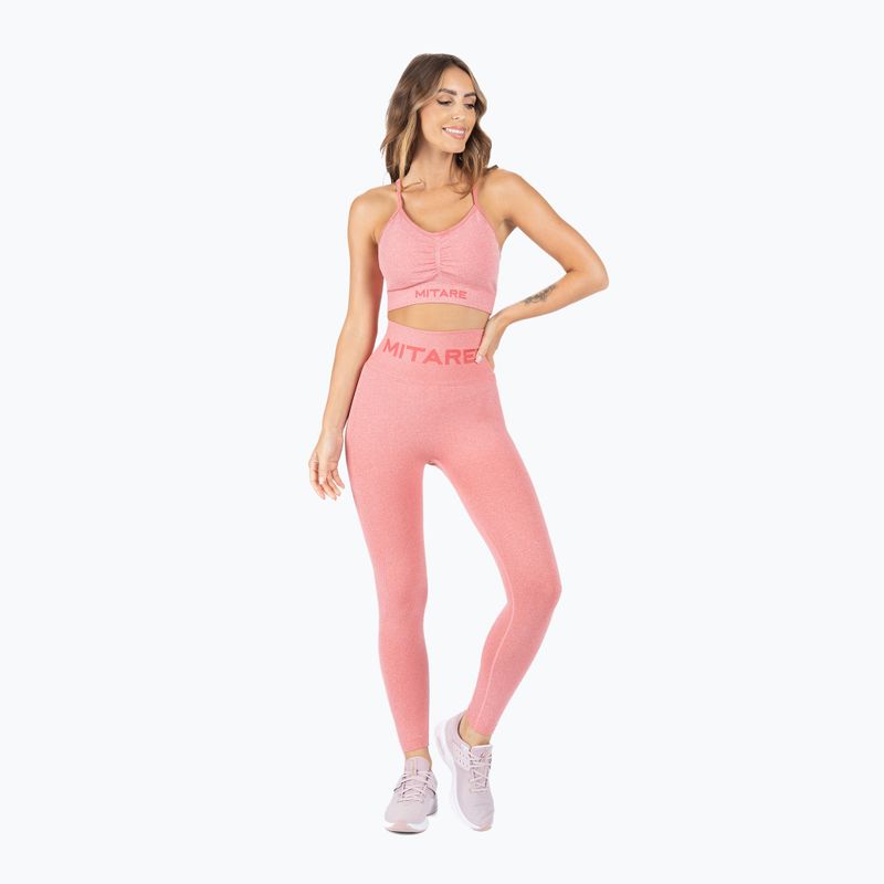 Legginsy damskie MITARE Push Up Max K001 różowe 2