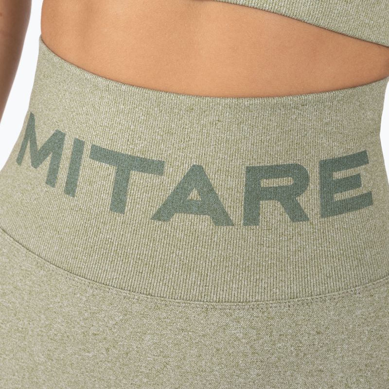 Legginsy damskie MITARE Push Up Max K001 army green 4