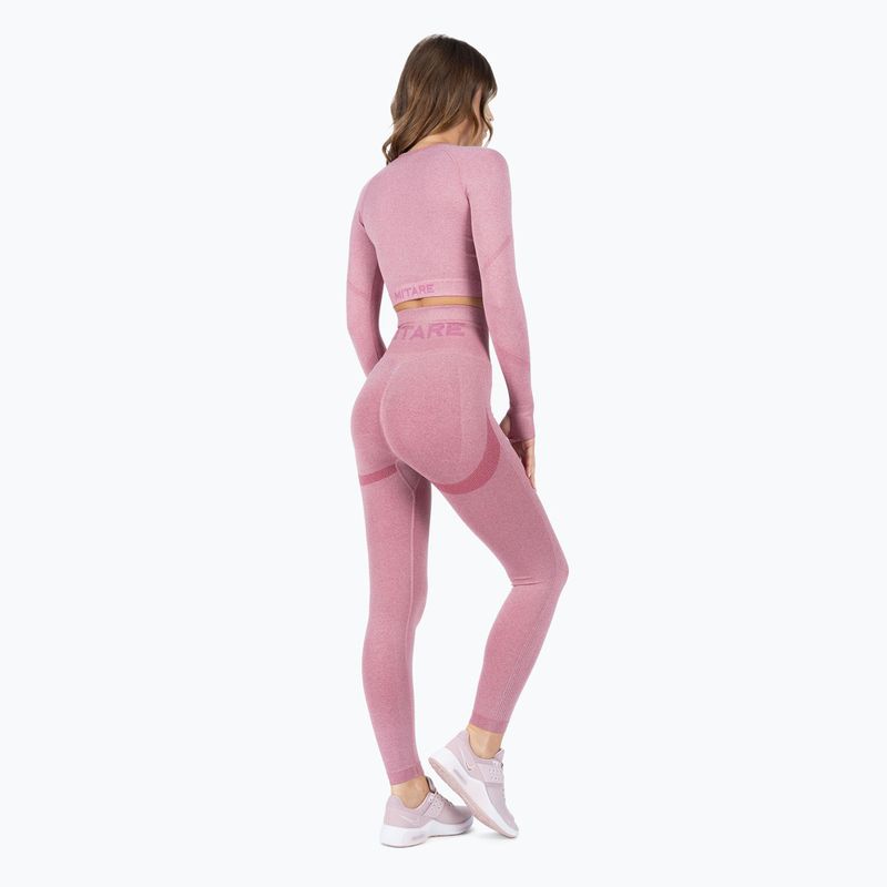 Legginsy damskie MITARE Push Up Max K001 red wine 3