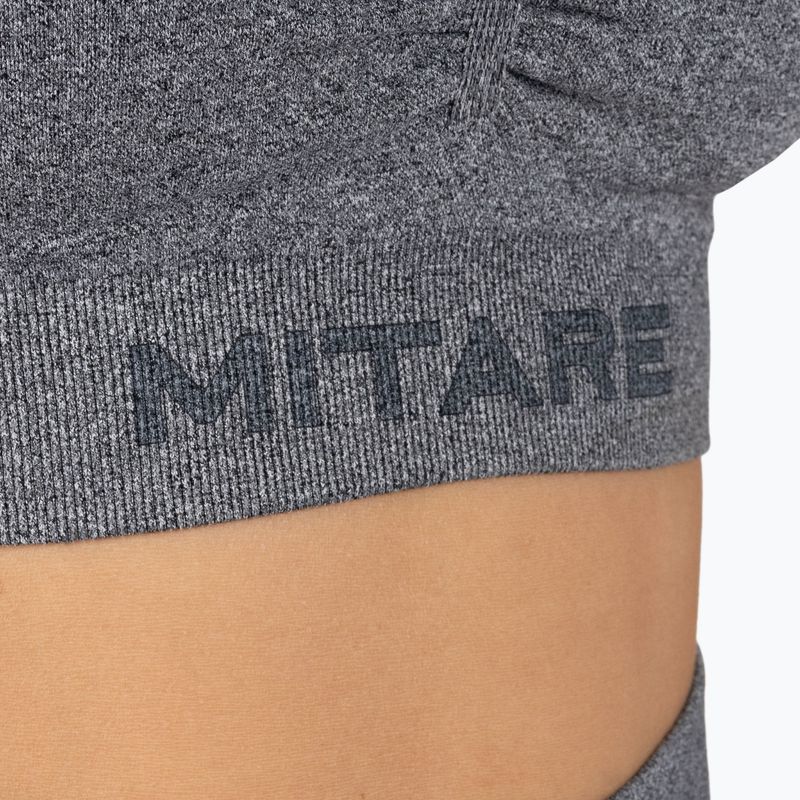 Biustonosz treningowy MITARE Push Up Max K002 ciemnoszary 4