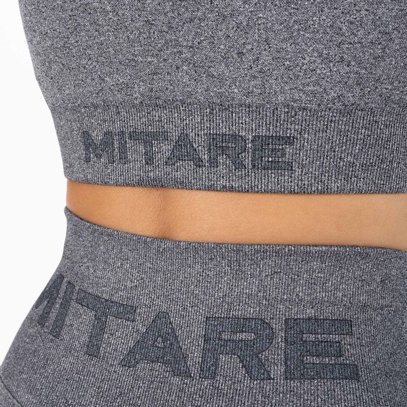 Biustonosz treningowy MITARE Push Up Max K002 ciemnoszary 5