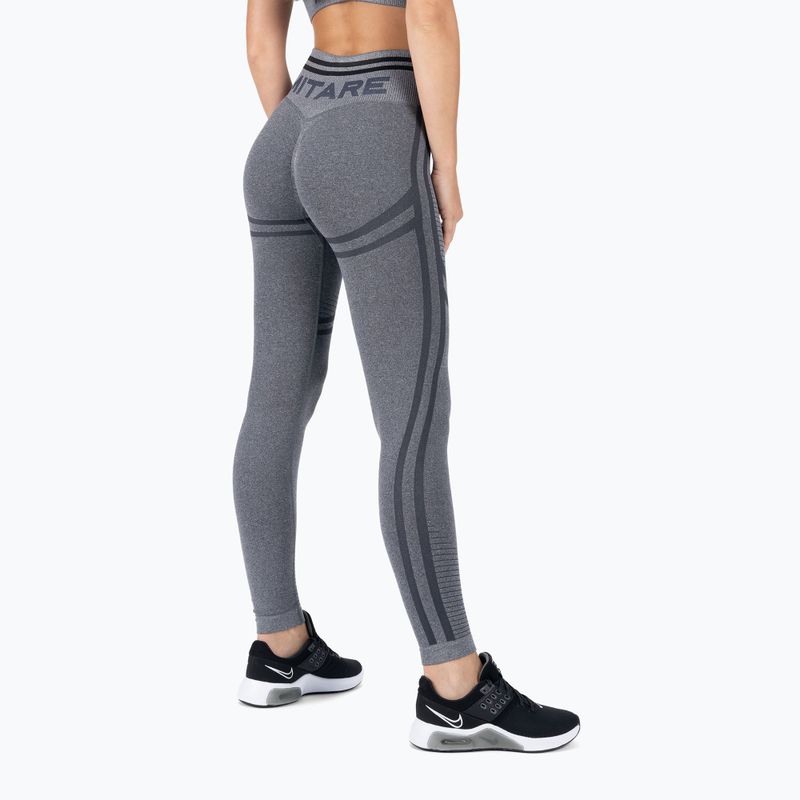 Legginsy damskie MITARE Slim Push Up K078 ciemnoszare 3