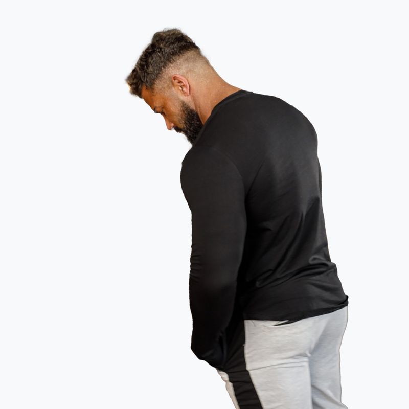 Longsleeve męski MITARE K094 PRO czarny 7