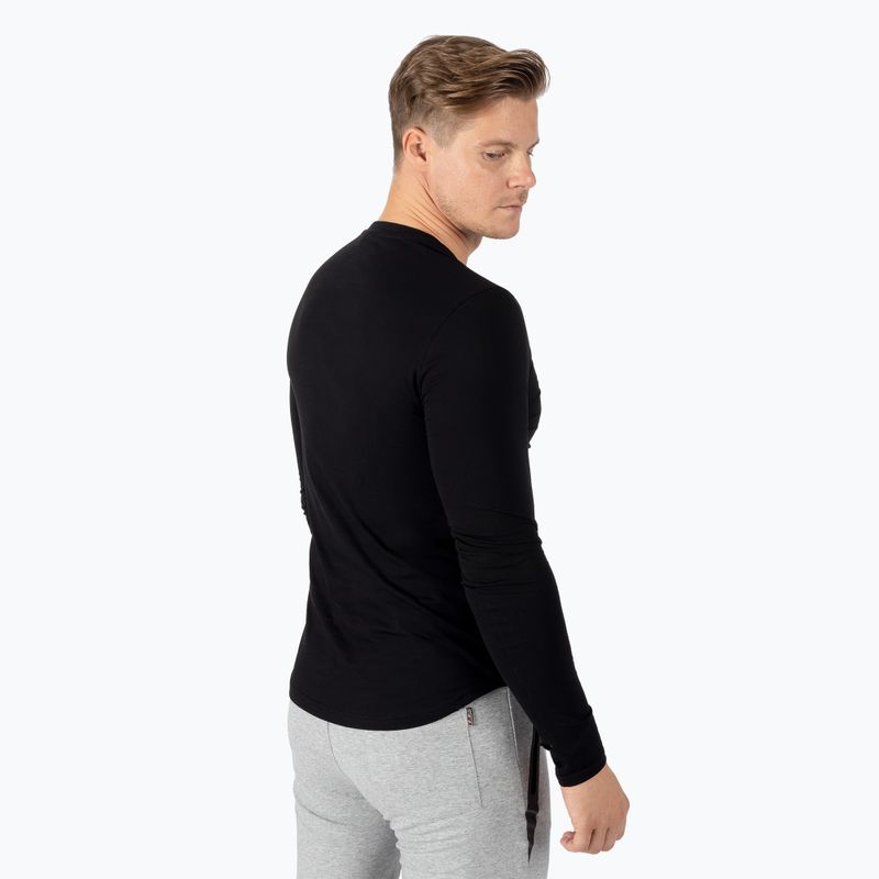 Longsleeve męski MITARE K094 PRO czarny 3