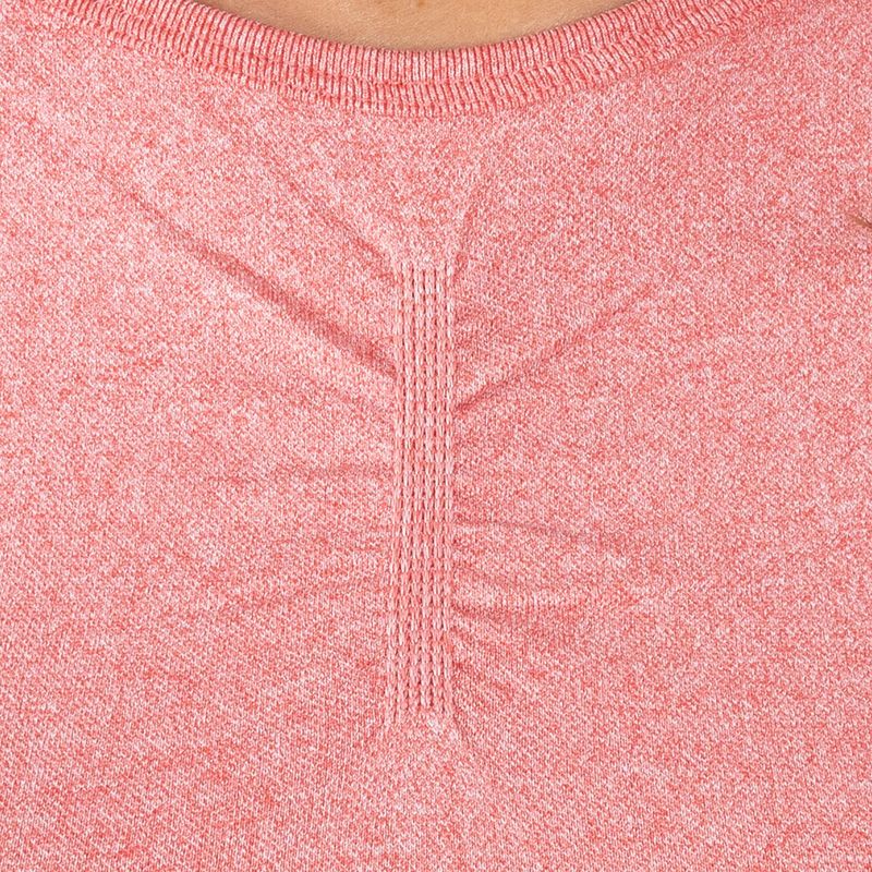 Top treningowy damski MITARE Push Up Max Crop Top K084 różowy 4