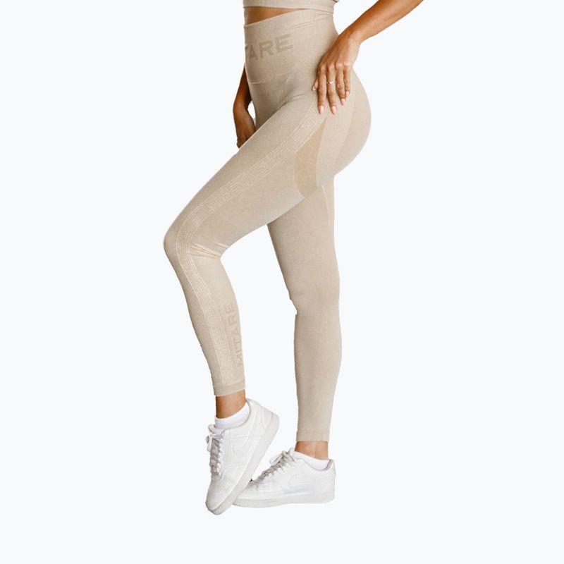 Legginsy damskie MITARE Push Up Max K001 beżowe 7