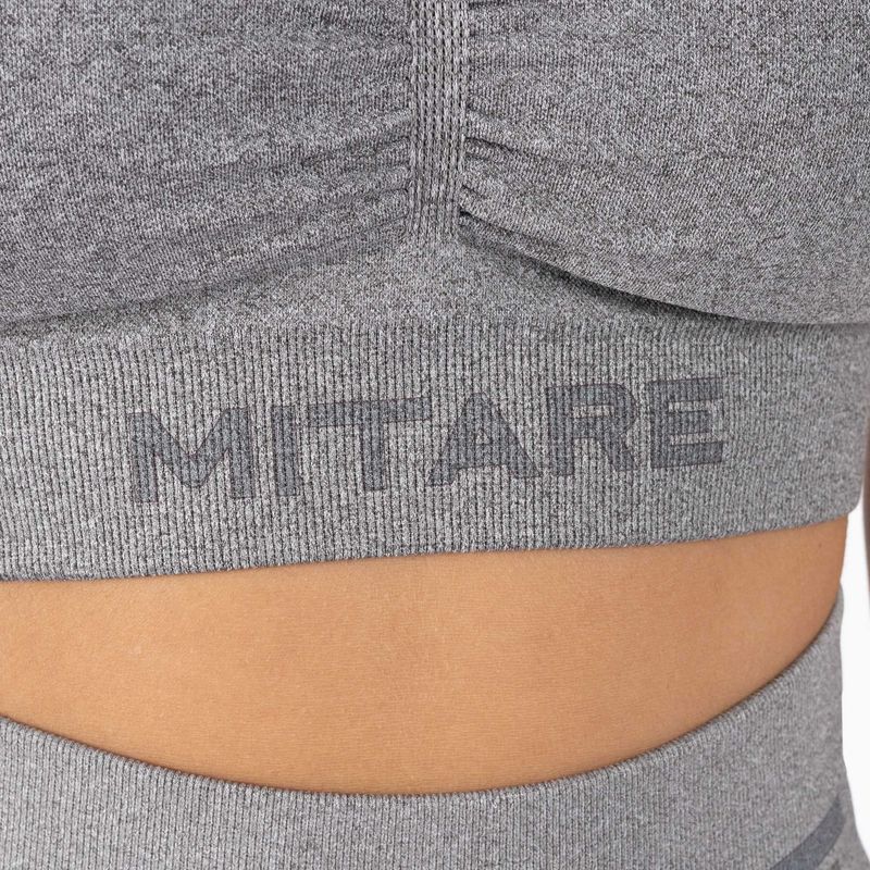 Biustonosz treningowy MITARE Push Up Max K002 jasnoszary 5