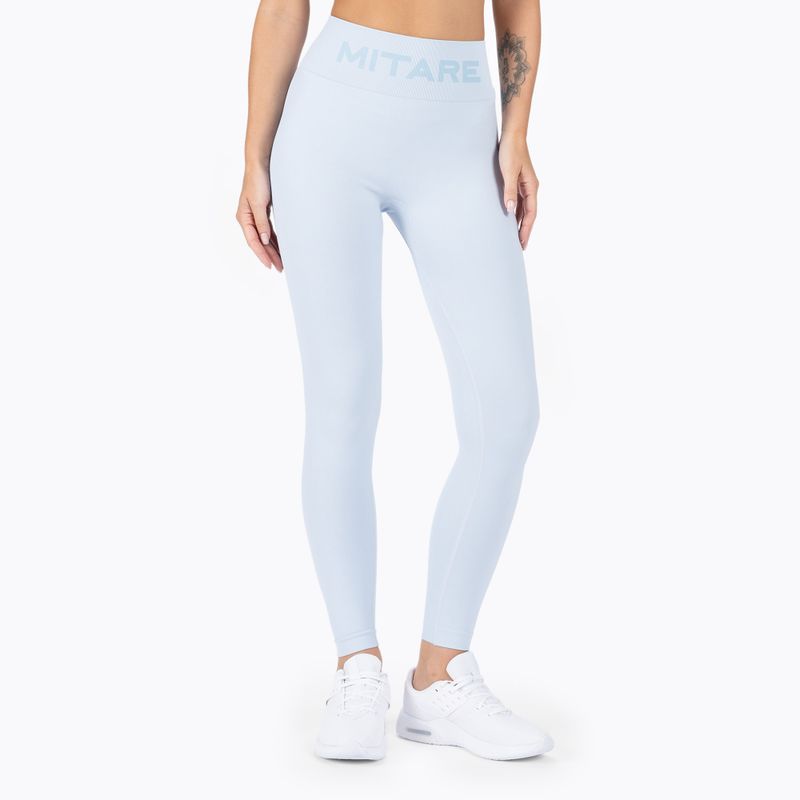 Legginsy damskie MITARE Push Up Sunny K113 jasnoniebieskie