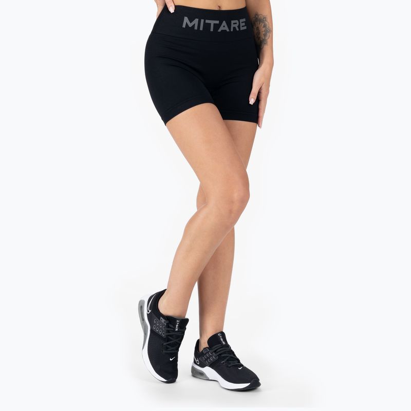 Spodenki treningowe damskie MITARE Push Up Sunny K115 czarne