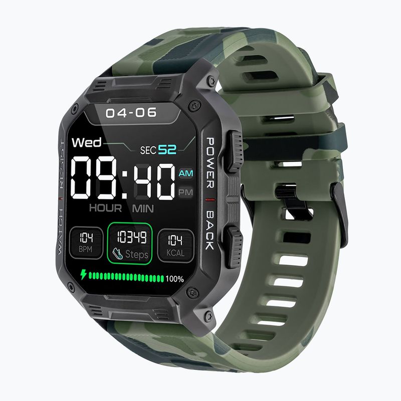 Zegarek Watchmark Ultra zielony moro 6