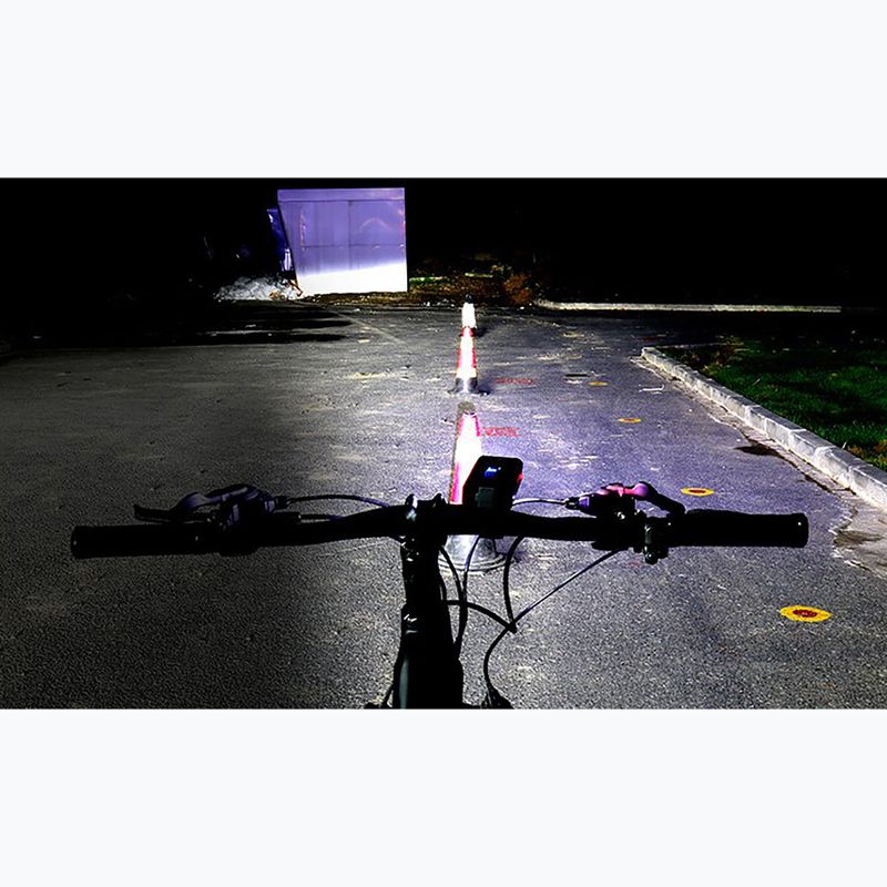 Lampka rowerowa przednia Wheel Up 14699 black 3