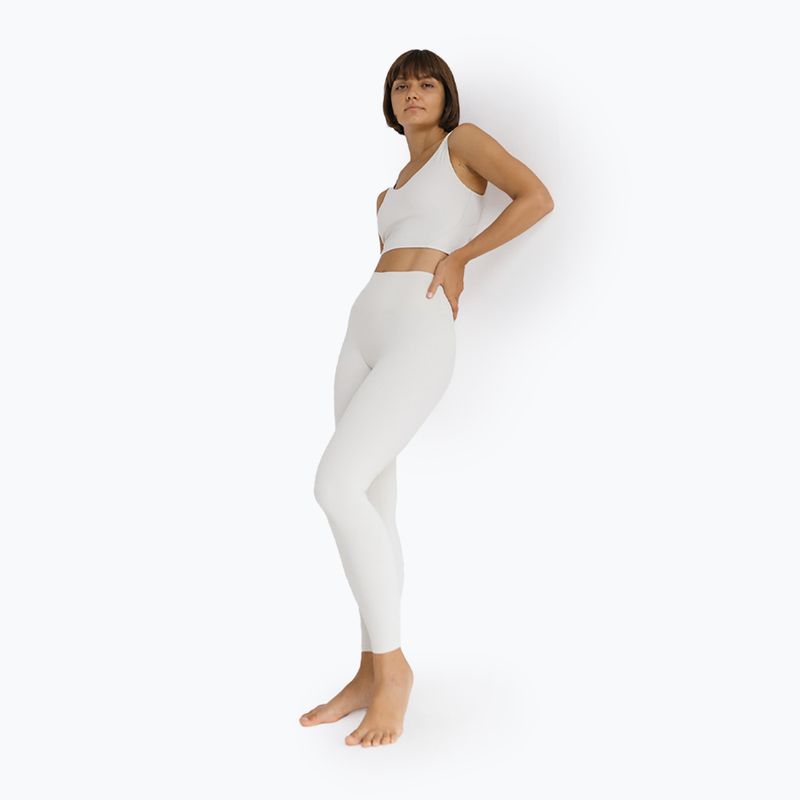 Legginsy do jogi damskie JOYINME 7/8 Oneness Ease creamy white 2