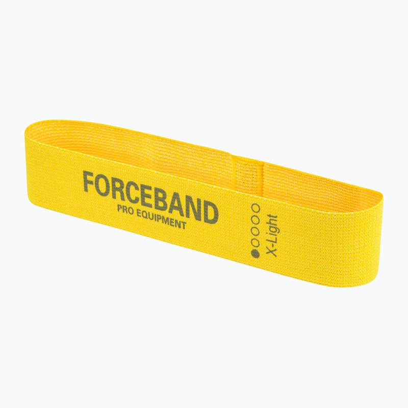 Zestaw taśm materiałowych do ćwiczeń FORCEBAND Mini Band 5 szt. + E-BOOK multicolor 3