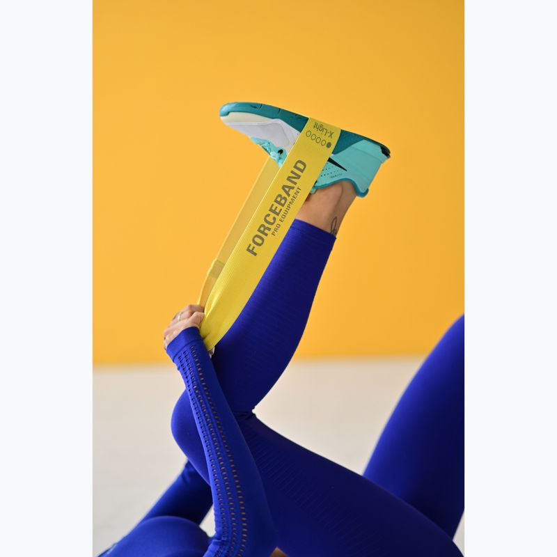 Zestaw taśm materiałowych do ćwiczeń FORCEBAND Mini Band 5 szt. + E-BOOK multicolor 10