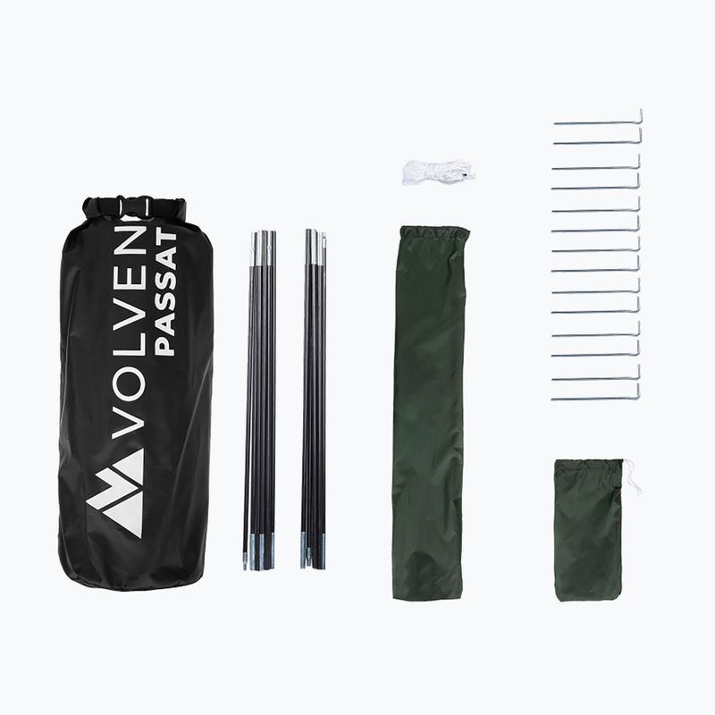 Namiot kempingowy 3-osobowy Volven Passat green 7