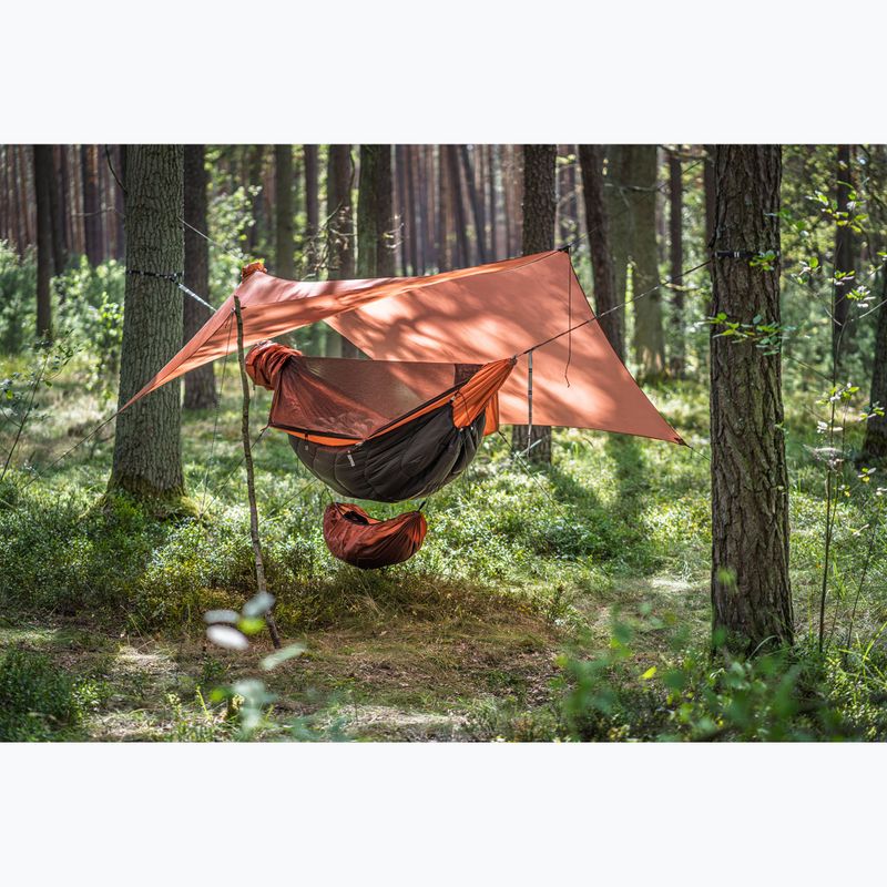 Hamak na sprzęt Lesovik Huba terra rosa 3