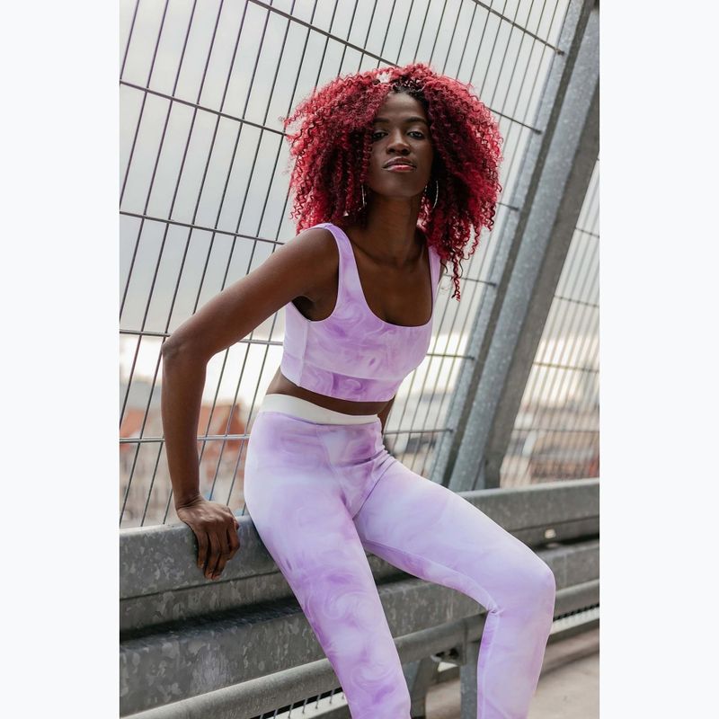 Legginsy damskie Chiara Wear Penny fioletowy 3
