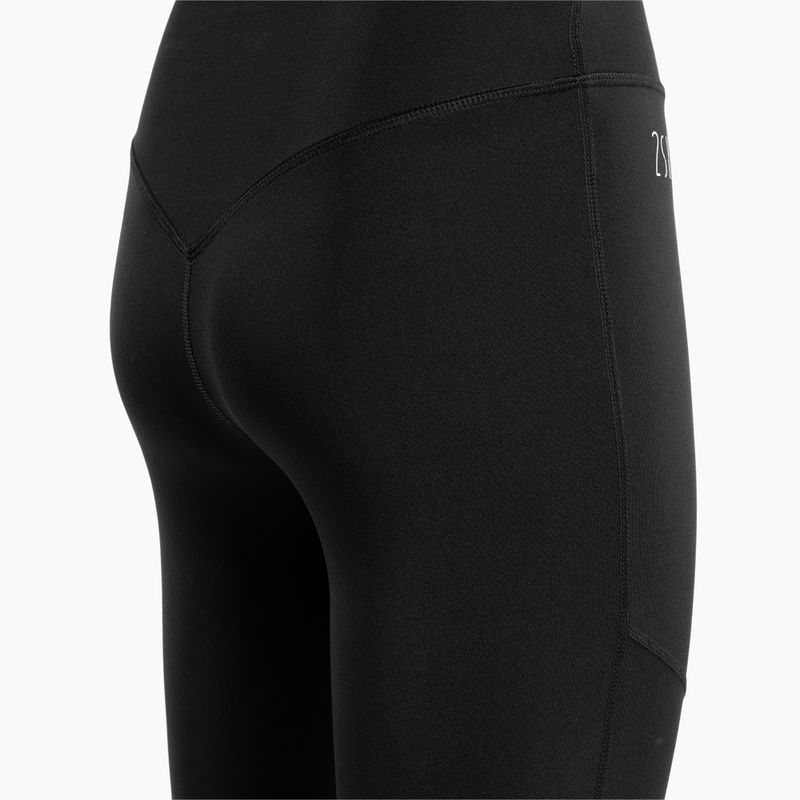 Legginsy treningowe damskie 2skin Just Black 4