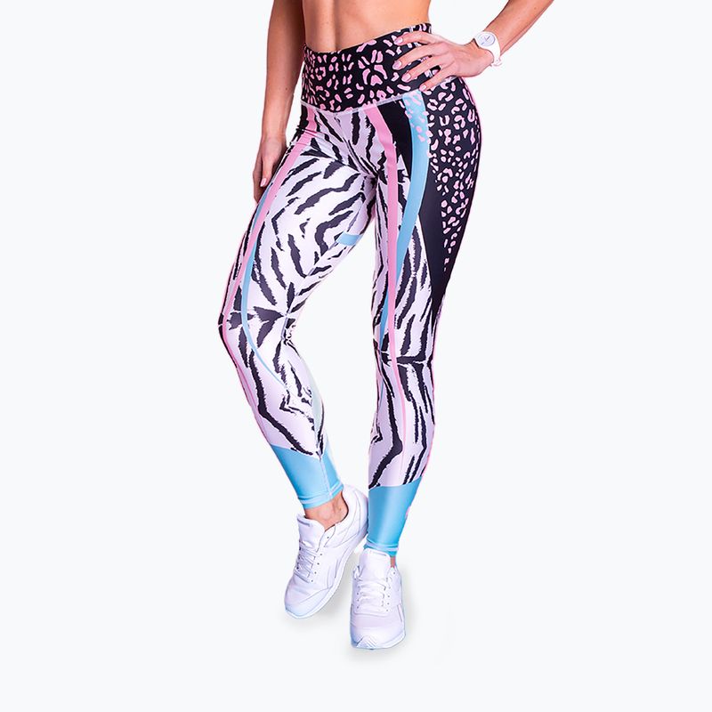 Legginsy treningowe damskie 2skin Fit Freak 5