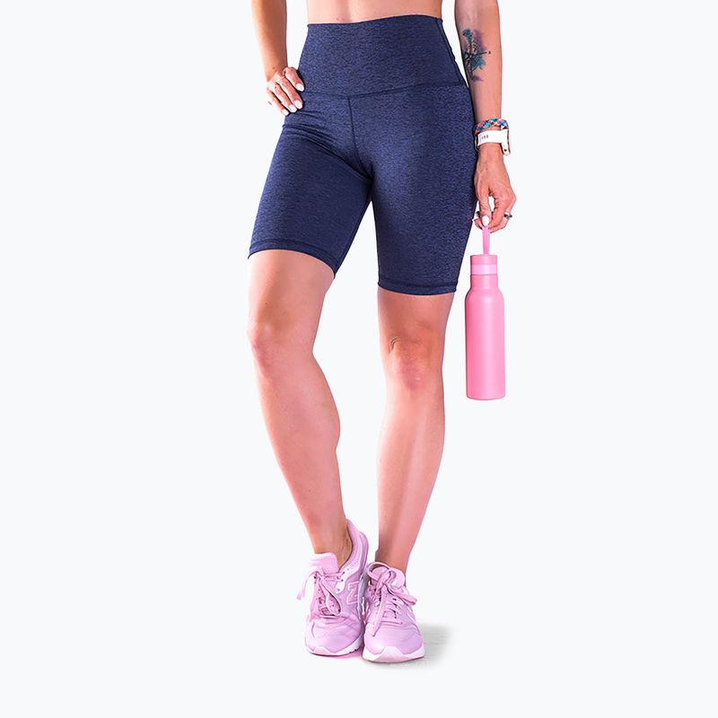 Legginsy treningowe damskie 2skin Biker Ultra Navy 4