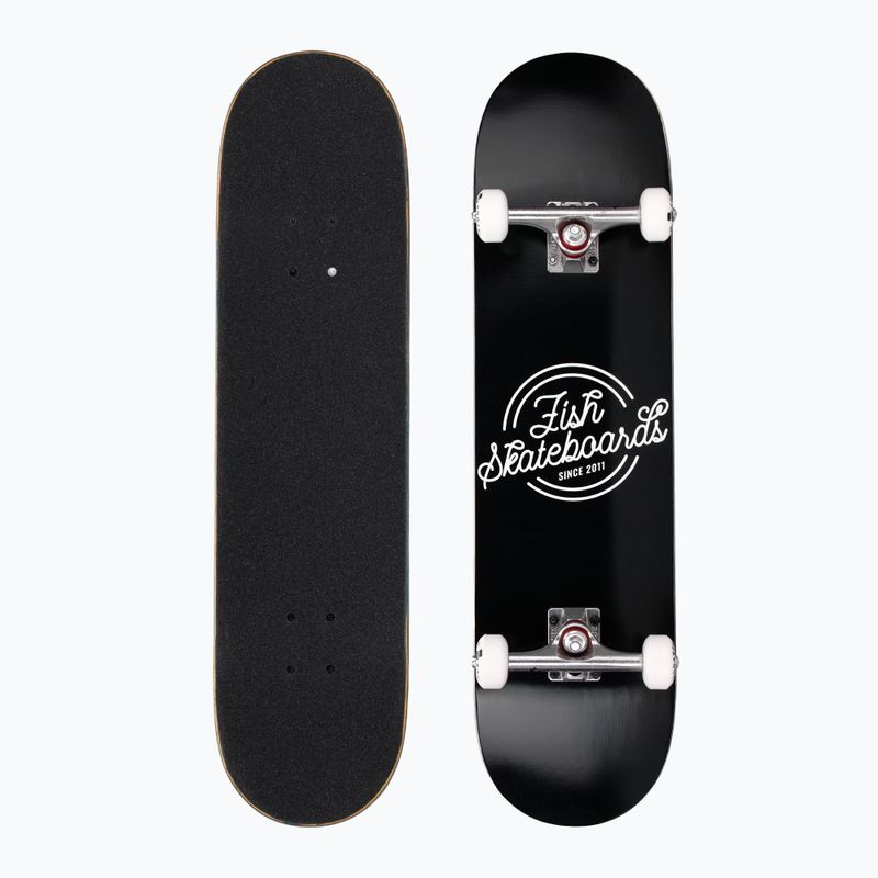 Deskorolka klasyczna Fish Skateboards Pro Retro Black 8.0"