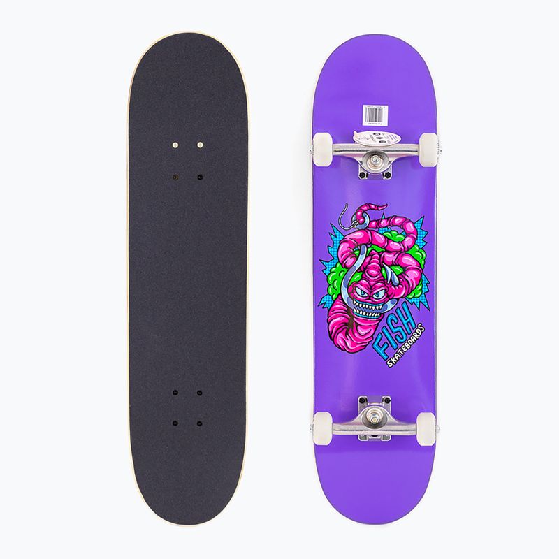 Deskorolka klasyczna Fish Skateboards Beginner Huron 8.0"