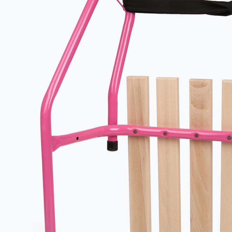 Sanki metalowe HUMBAKA różowy 6