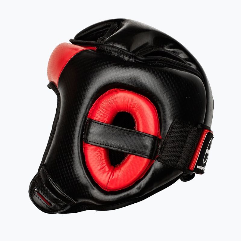 Kask bokserski Octagon Carbon red 2