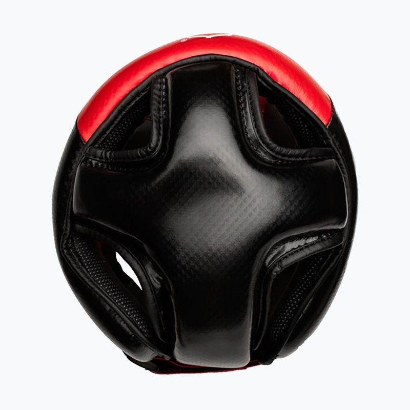 Kask bokserski Octagon Carbon red 3