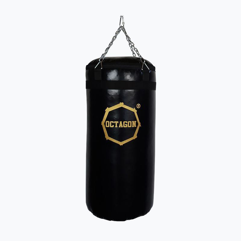 Worek bokserski Octagon Carbon 90 x 45 cm black