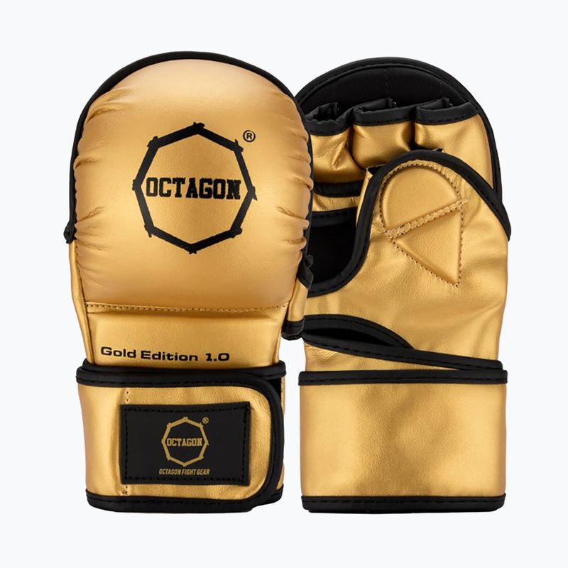 Rękawice grapplingowe Octagon Gold Edition 1.0 MMA gold