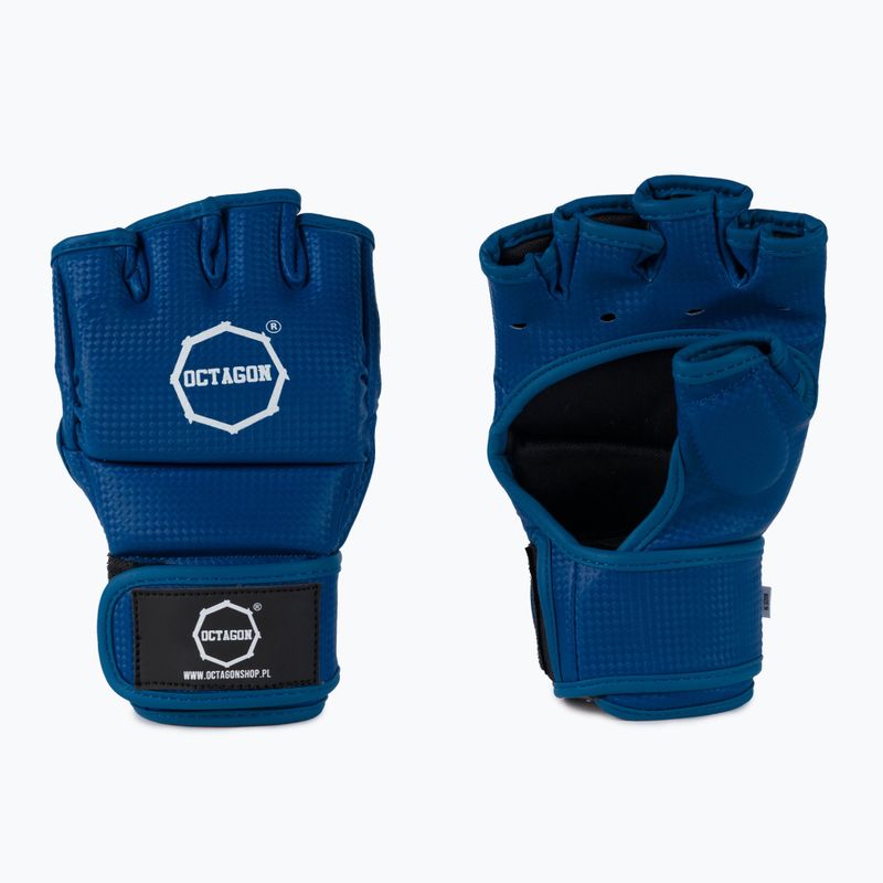 Rękawice grapplingowe Octagon Kevlar MMA blue 3