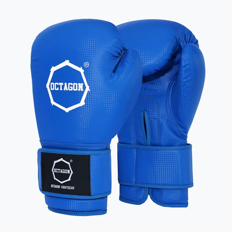 Rękawice bokserskie Octagon Kevlar blue