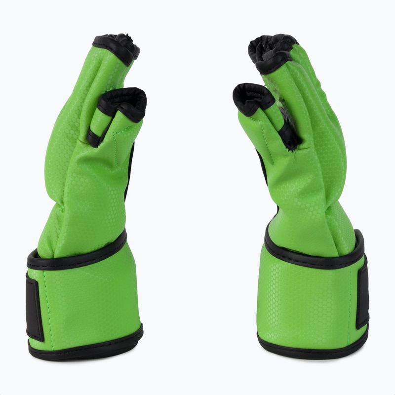 Rękawice grapplingowe Octagon Kevlar MMA green 4