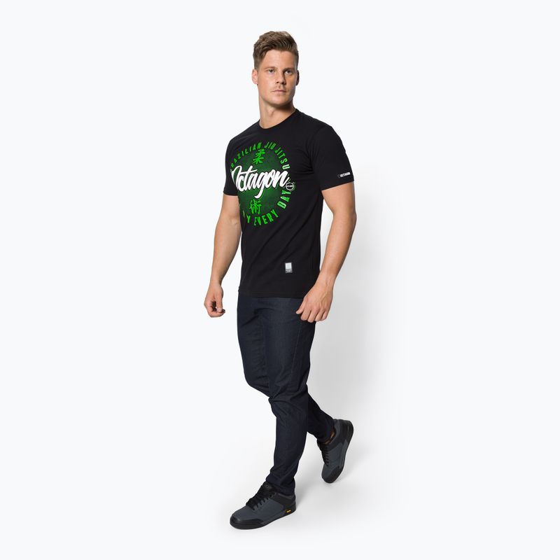 Koszulka męska Octagon Brazilian Jiu Jitsu black 2