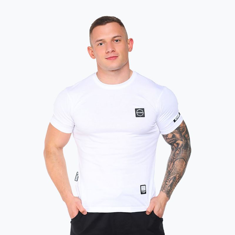 Koszulka męska Octagon Tyle Szans Ile Odwagi Logo white