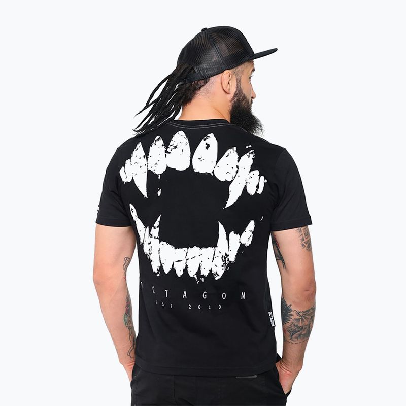 Koszulka męska Octagon Zęby black 2