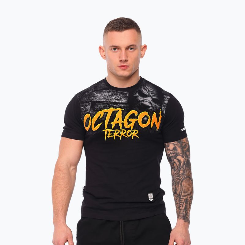 Koszulka męska Octagon Drugie Oblicze black/multicolor