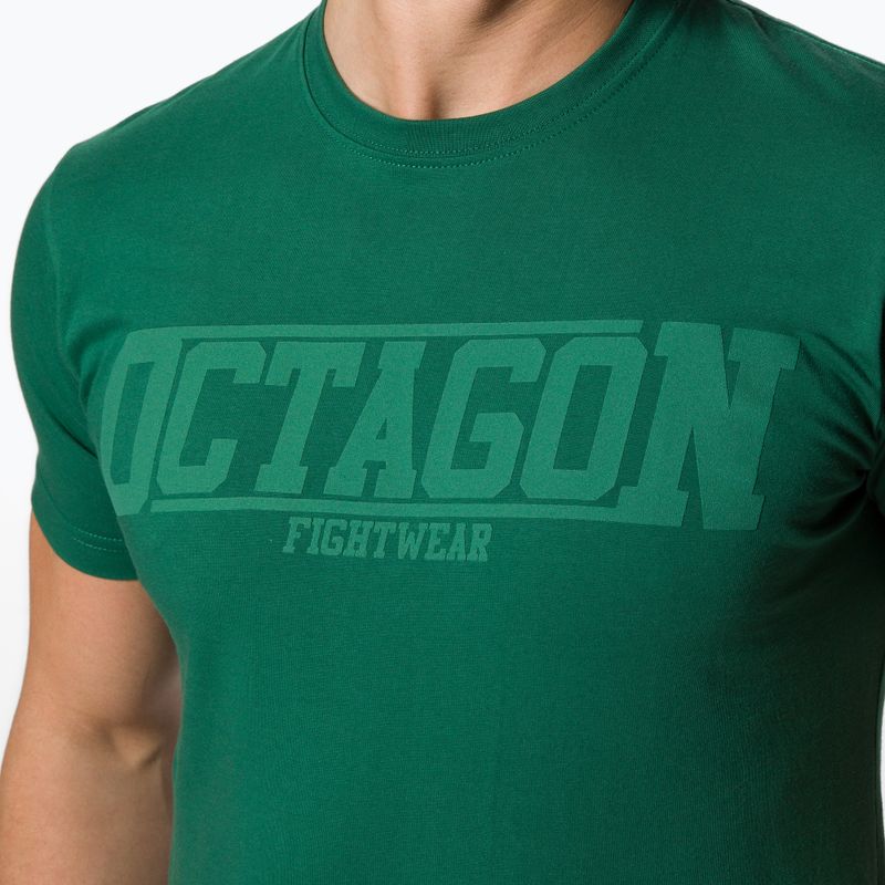 Koszulka męska Octagon Fight Wear bottle green 4