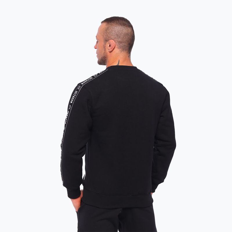 Bluza męska Octagon Stripe black 2