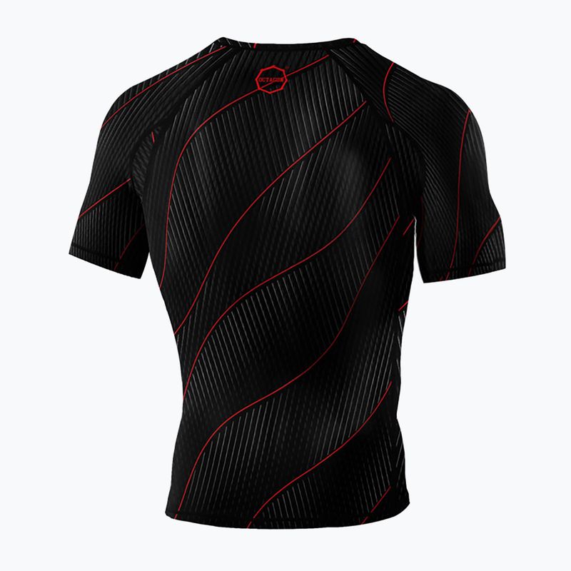 Rashguard męski Octagon Voyager red 6