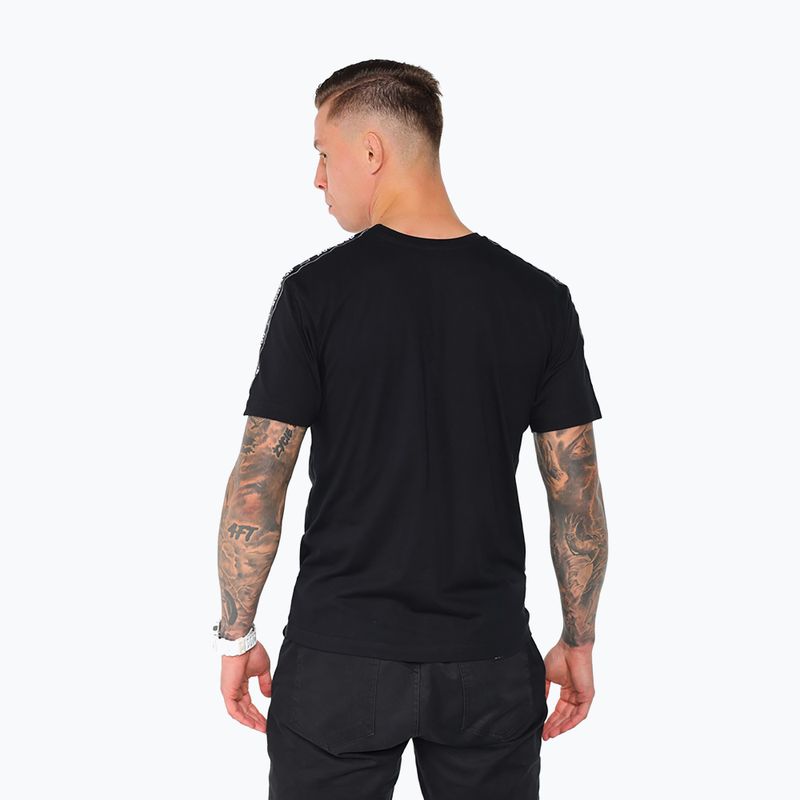 Koszulka męska Octagon Stripe black/white 2