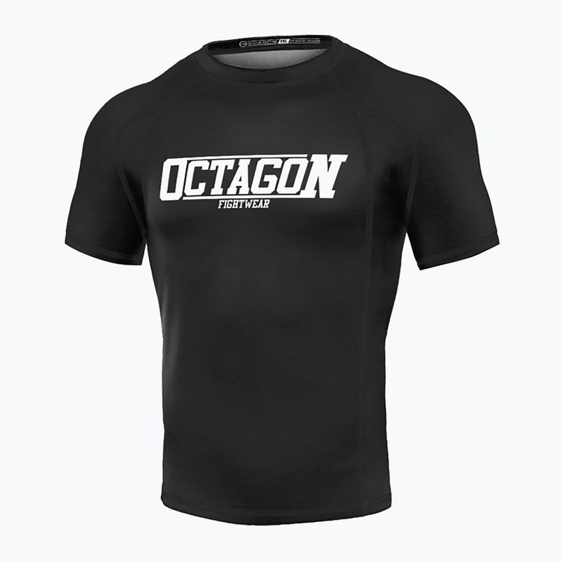 Rashguard męski Octagon Premium Fight Wear black