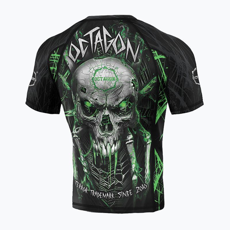 Rashguard męski Octagon Premium Spiderskull black/multicolor 2