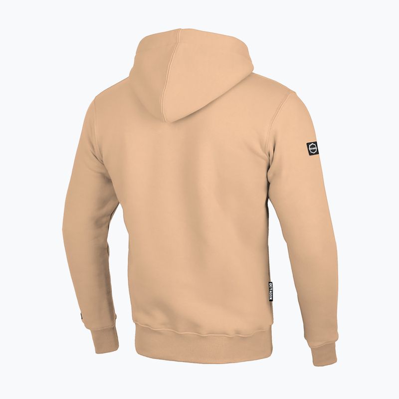 Bluza męska Octagon Small Logo beige 2