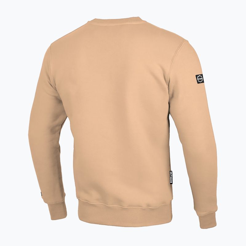 Bluza męska Octagon Small Logo beige 2