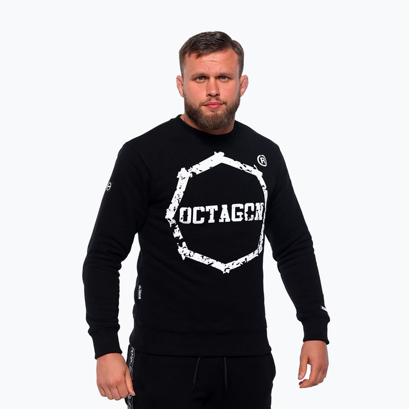 Bluza męska Octagon Zęby black