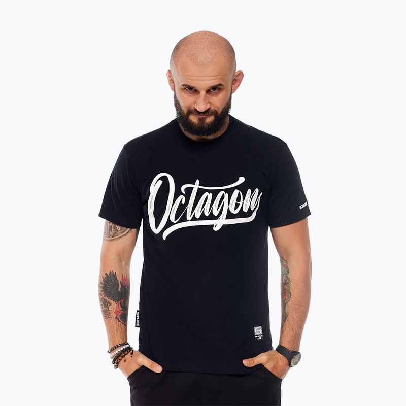 Koszulka męska Octagon Retro black